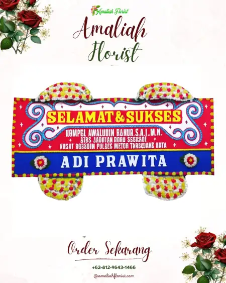 Papan Bunga Ucapan Selamat Tanjungkarang Pusat